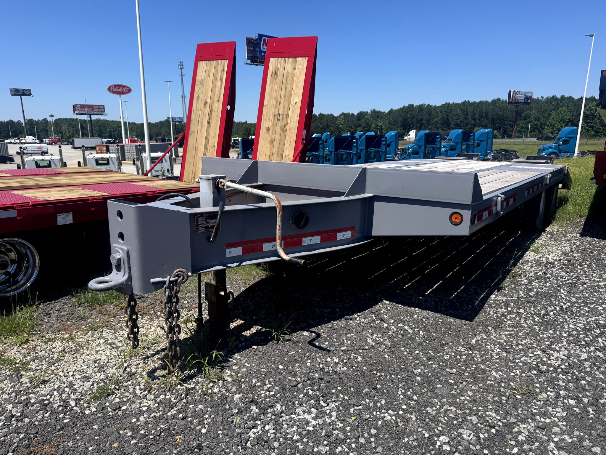 1995 Interstate 10 Ton Tag Trailer with Spring Ramps